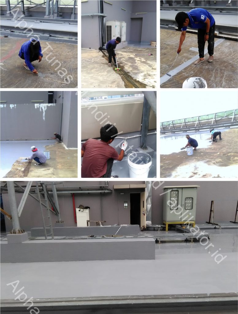aplikasi waerproofing coating