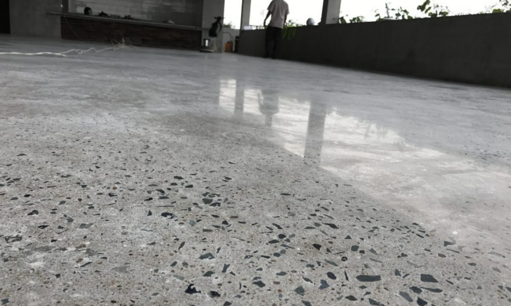 polish concrete