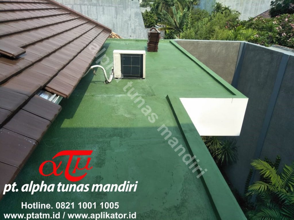 Pemasangan Waterproofing Coating Roofdeck