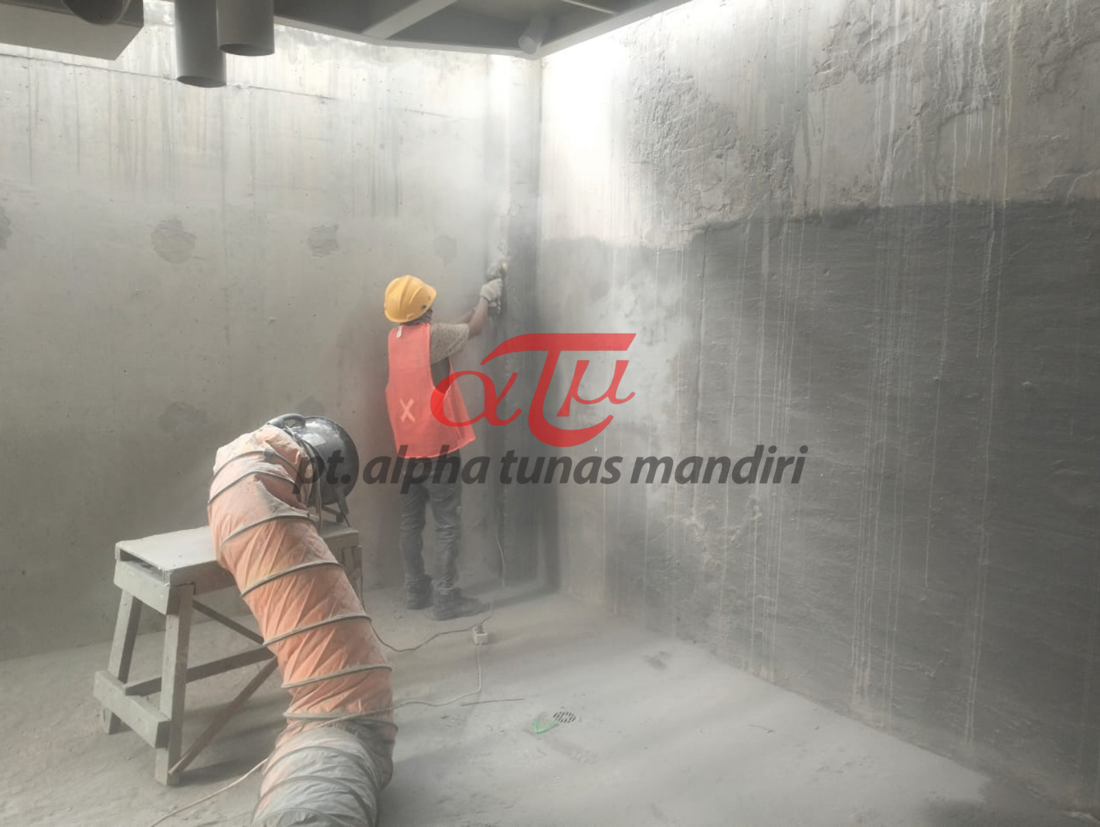 Tahap Surface Preparation (Persiapan Area)